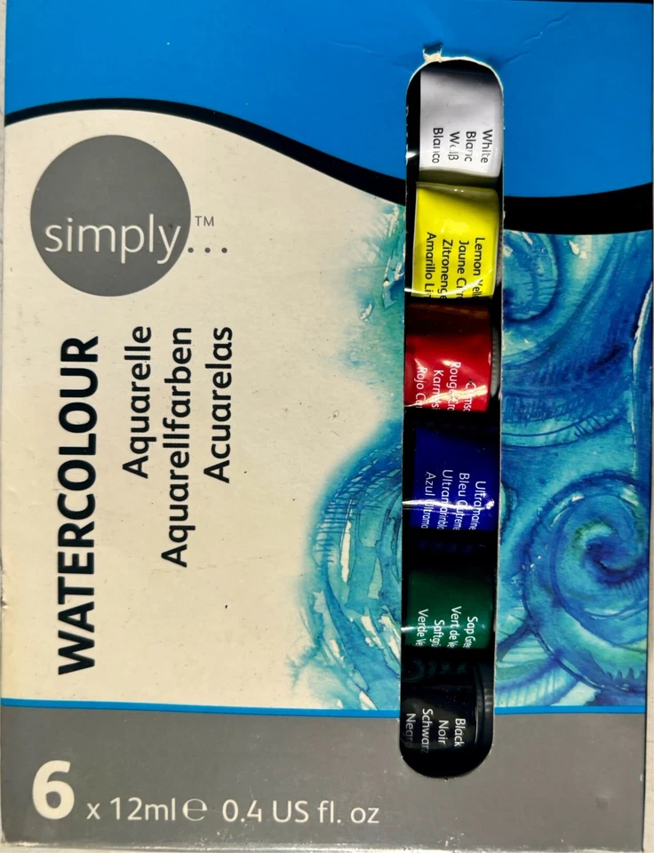 Daler Rowney Simply Watercolor Set Of 6 - Image 1 of 1