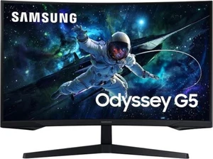 Monitor para juegos Samsung Odyssey G5 G55T 27" ancho-QHD 144Hz curvo 1000R - negro - Imagen 1 de 5