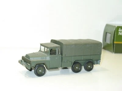 Solido Militare Camion Acmat 6X6 Carro Armato Con Cabina Portiere Rif. 116 - Immagine 1 di 3