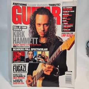 Guitar World Magazine March 2002 Kirk Hammett - Imagen 1 de 2