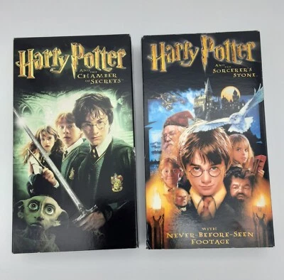 VHS Home Video Harry Potter St & The Chamber of Secret Warner Bros. Untested - Image 1 of 2