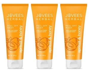 Jovees Herbal Apricot & Honey Peel Off Mask 100 G (Pack of 3) free shipping - Picture 1 of 3