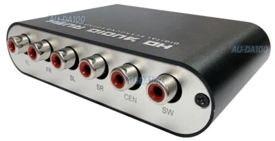 Premium Digital SPDIF Audio To Analog 5.1 Surround or 2CH Stereo Audio Converter - Image 1 of 4