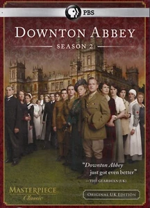 DOWNTON ABBEY SEASON 2 , ELIZABETH MCGOVERN, HUGH BONNEVILLE, JIM CARTER (3 dvds - Picture 1 of 1
