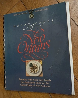 Great Chefs of New Orleans Vintage Spiral Cookbook 1983 Recipe Food Book Seafood - Image 1 of 4