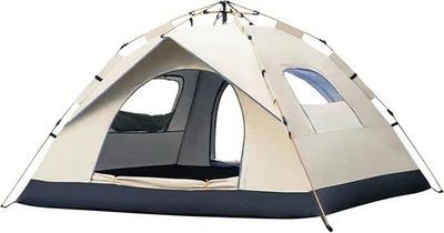 Tienda de campaña grande para 4 personas tienda emergente fácil con 2 puertas - UPF50+ impermeable EE. UU. Foto 1 de 4