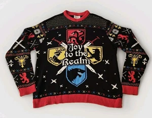 HBO Juego de Tronos Feo Navidad Suéter Poniente "Alegría al Reino" XL - Imagen 1 de 7