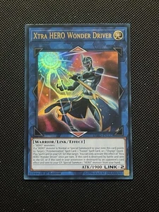Xtra HERO Wonder Driver LEHD-ENA37 Ultra Raro 1ª Edición Yugioh Casi Nuevo - Imagen 1 de 2