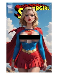 Supergirl Custom Comic Book Cover Variant - Picture 1 of 2
