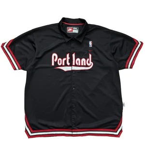 Vintage Nike Portland Trail Blazers 1976 Throwback Gr. 3XL Warm Up Jacke Trikot - Bild 1 von 9