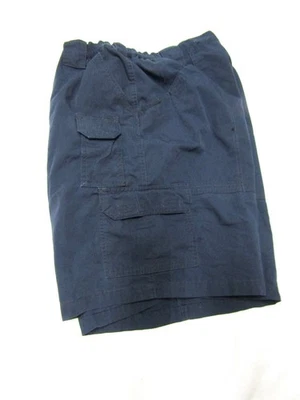 (2X) Pantalones Cortos Tácticos BDU 5.11 Seguridad Policial, Talla 42, Azul Marino Oscuro - Usados Foto 1 de 4