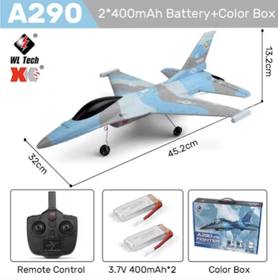 QIDI580 RC Stunt-Segelflugzeug 4CH 2,4 GHz, Bürstenlos EPP-Schaum Starrflügel - Bild 1 von 4