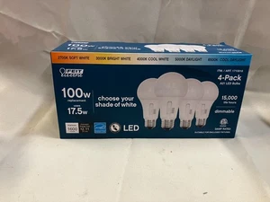Feit Electric White 17.5W LED Bulb 1600 Lumens,1 Count (Pack of 4) - Picture 1 of 1