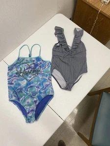 Lot Of Little Girls Swimsuits (PAIR) - Picture 1 of 9