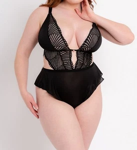 Curvy Kate ST2532 Scantilly After Hours Lace Teddy (Black M) - Picture 1 of 1