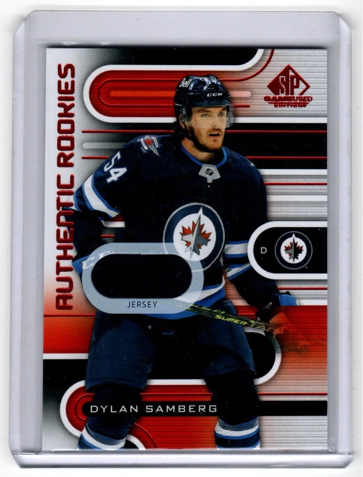 2022-23 SP Game Used #188 Dylan Samberg Red Jersey - Image 1 of 1
