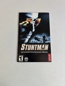 Stuntman Sony Playstation 2 PS2 nur Bedienungsanleitung - sehr schön - Bild 1 von 4