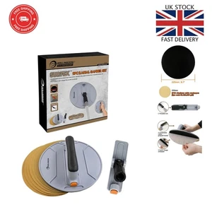 9-Inch Pole Sander with 6-Piece Sandpaper Set for Effortless Drywall Finishing - Picture 1 of 10