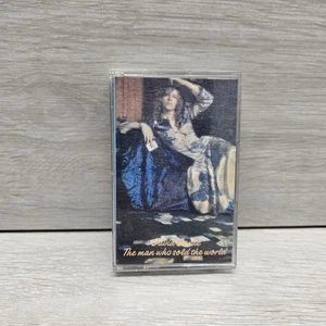 DAVID BOWIE - The Man Who Sold The World Cassette Tape Dress Cover Ryko 1990 VGC - Picture 1 of 5