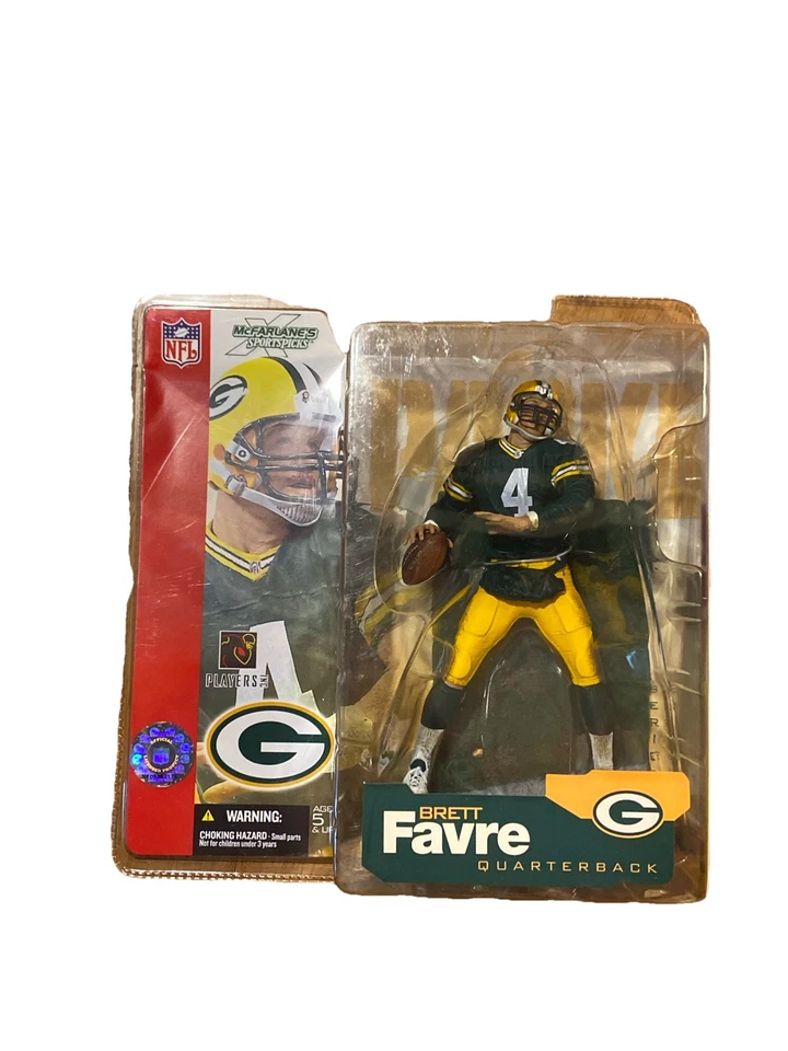 Brett Favre 2002 McFarlane Sportspicks NFL Serie 4 - Green Bay Packers Nuevo en caja Foto 1 de 1