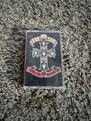 Guns N' Roses - Appetite For Destruction - Cassette - 1987 FREE SHIPPING - Image 1 of 3