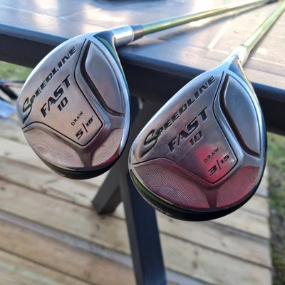 ADAMS SPEEDLINE FAST 10 FAIRWAY 3 & 5 WOOD SET WOODS WASABI REGULAR GRAPHITE RH - Image 1 of 4