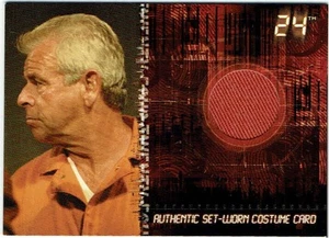 24 Season 4 Expansion Set Costume Card C5 William Devane as James Heller 112/275 - Picture 1 of 2