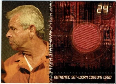 24 Season 4 Expansion Set Costume Card C5 William Devane as James Heller 112/275 - Image 1 of 2