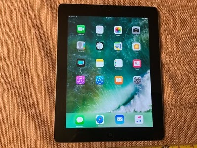 Apple ipad 4 MD943LL/A 32GB iPad with Retina Display (Wi-Fi+AT&T) - Silver Back - Image 1 of 2