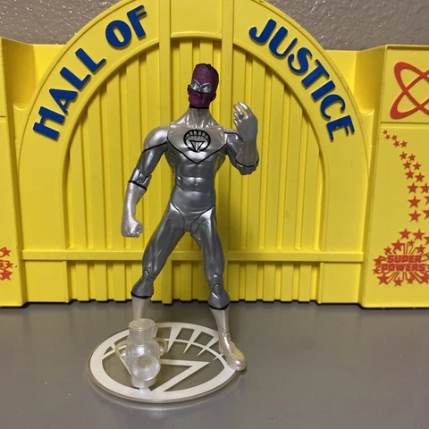 DC Direct SDCC Con SINESTRO White Lantern Exclusive wStand &Battery Green Cover