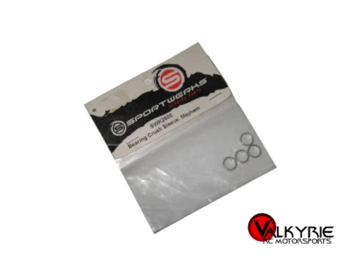 🔥 RC Sportwerks Mayhem Crush Sleeves Alum Silver (4) SWK2600 🔥 - Image 1 of 2