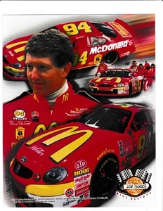 BILL ELLIOTT 8X10 COLOR PHOTO NASCAR RACING DRIVER "REFLECTIONS"  - Picture 1 of 1
