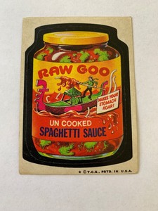 1979 TOPPS WACKY PACKAGES RAW GOO 39 OF 66