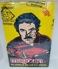 1983 Donruss Magnum P.I. Unopened Wax Box BBCE Authenticated Wrapped Sealed NICE