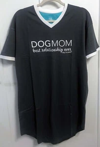 DOG MOM Sleepshirt von Dog Is Good, grau, 2XL-3XL, neu in Verpackung - Bild 1 von 4