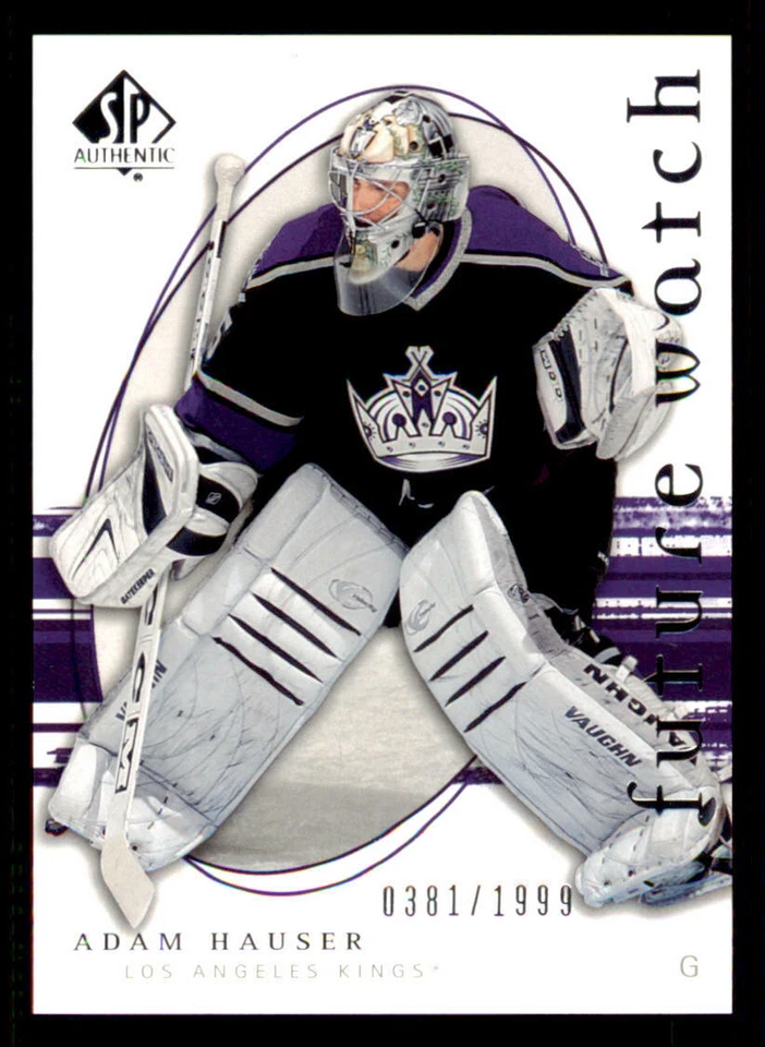 2005-06 SP Authentic #229 Adam Hauser RC /1999 (ref 240261) - Image 1 of 2