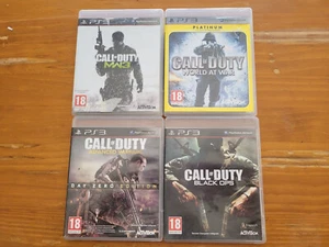 PS3 4 Games CALL OF DUTY SONY Playstation 3 - Picture 1 of 10