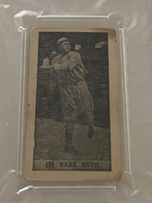 1928 Harrington’s Ice Cream Babe Ruth #6 PSA Good 2!!! INVESTMENT CARD!!!