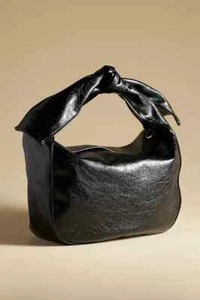 *NUEVO CON ETIQUETAS* Bolso Bandolera Anthro-Melie Bianco Marni Negro Reciclado Vegano de Hombro - Imagen 1 de 4