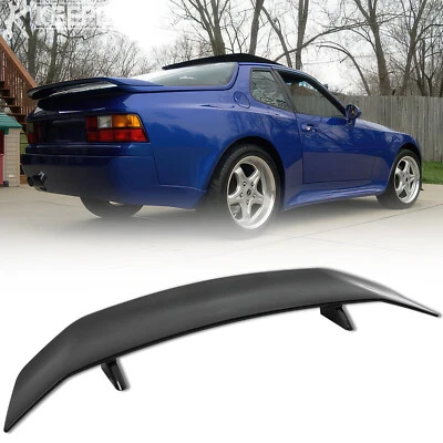 For Porsche 924 944 968 47" Rear Trunk Spoiler Racing Sport GT Wing Gloss Black - image 1 of 4