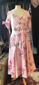 Katya Wildman Bombshell Dres - rosa Rosen - Größe UK10 - Bild 1 von 14