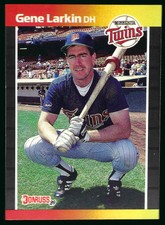 1989 Donruss #355 Gene Larkin Minnesota Twins 