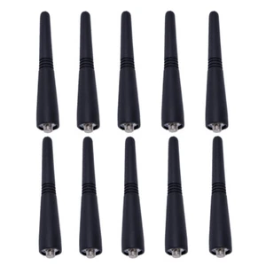 Antena UHF 10x 3,5 pulgadas para Motorola GP68 GP338 EX600 HT750 CP200 P100 GP1280 - Imagen 1 de 2
