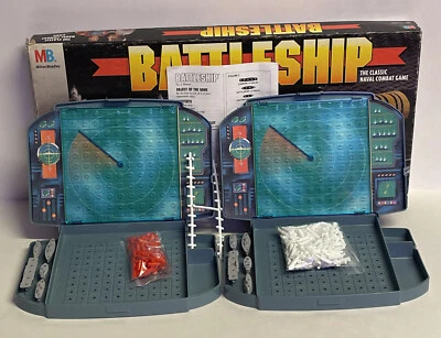 Vtg 1996 MB Milton Bradley Battleship Strategy Naval Board Game - 100% COMPLETE - Image 1 of 4