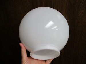 white acrylic globe lamp covers