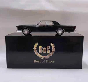 BoS models 1/18 LINCOLN CONTINENTAL SEDAN 1968 Best Of Show model black - Picture 1 of 7