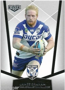 2015 NRL Elite Base Card (21) James GRAHAM Bulldogs - Picture 1 of 1