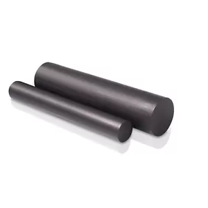 Nylon 6/6 - Polyamide Extruded Plastic Rod 2" OD x 40" Length Black - Picture 1 of 1