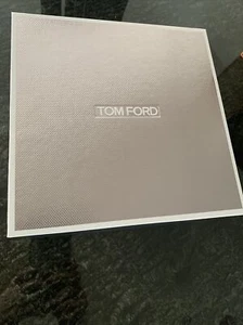 TOM FORD Bellissima Scatola Portaoggetti Regalo Piccola Presentazione Argento Nuova Sigillata - Foto 1 di 6