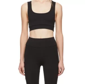 Reggiseno Sportivo Live The Process Donna M Nero Scoop Collo Comfort Supporto Yoga Palestra - Foto 1 di 9